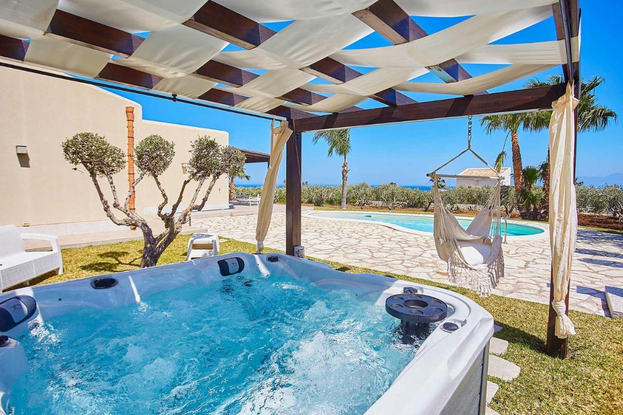 Villa Delle Stelle Scopello  Bagian luar foto