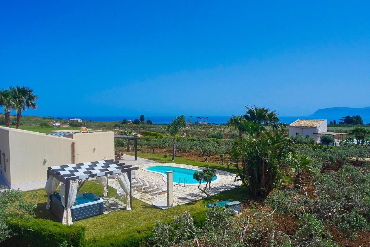 Villa Delle Stelle Scopello  Bagian luar foto